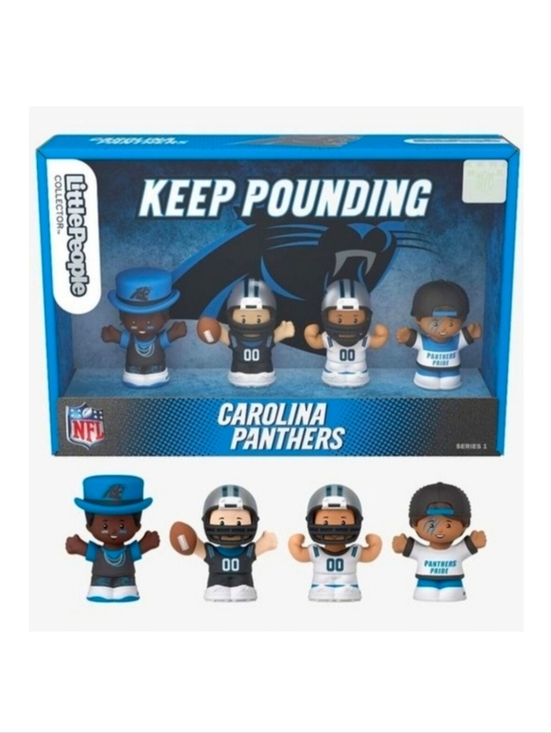 Fisher-Price Other - Fisher-Price Little People Collector x NFL Carolina Panthers Set